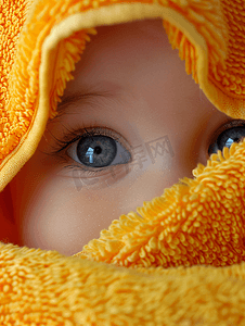 婴孩婴儿睫毛眼睛儿子诞生生活医生儿科宏观孩子毛巾