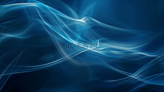 蓝色科技商务纹理艺术风格纹理流线的背景