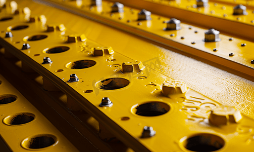 锌铬黄色防护涂层冲压钢件