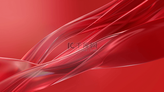 红色设计风格纹理艺术流线的背景