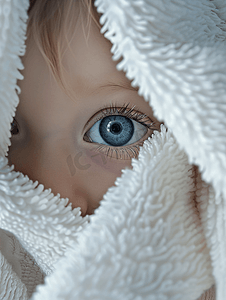 婴孩婴儿睫毛眼睛儿子诞生生活医生儿科宏观孩子毛巾