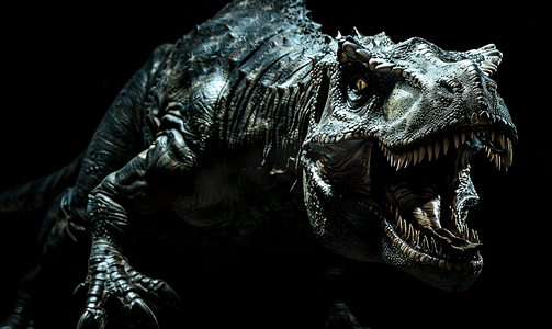 黑暗中的恐龙巨兽龙