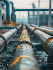 工业建设区油田大口径钢管生产线