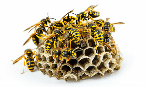 长腰蜜蜂巢
