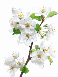白春苹果树开花早午餐