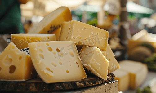 露天市场的一大块奶酪