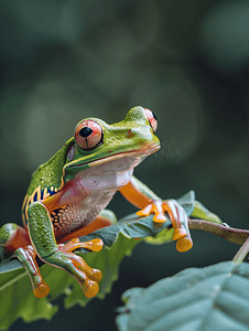 自然清新的多彩主题与异域青蛙