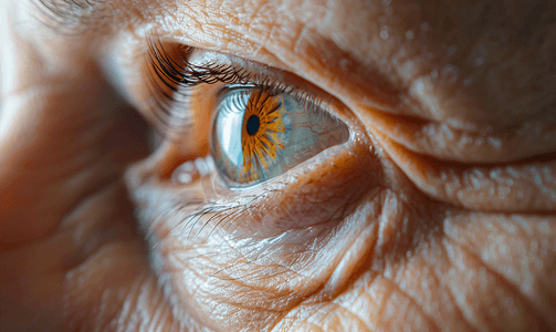 视力不佳与年龄有关的眼部问题青光眼干眼症概念