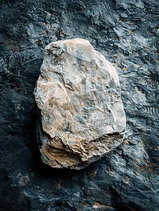 中石头摄影照片_深色背景中的原始大理石石材