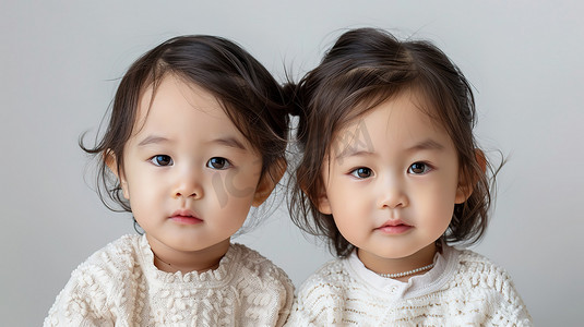 3岁的龙凤双胞胎图片