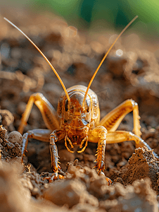 欧洲蝼蛄土壤上的农业害虫选择性焦点