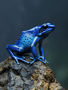 蓝色箭毒蛙