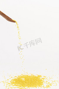 小黄米粗粮海报