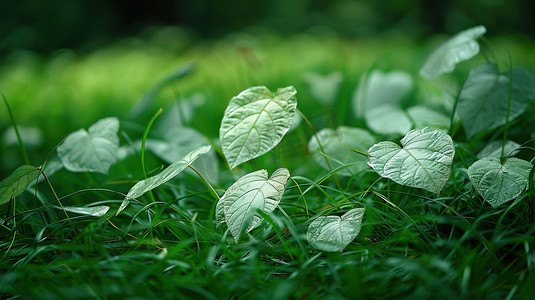 简约草地摄影照片_草坪上绿色草地的摄影高清图片