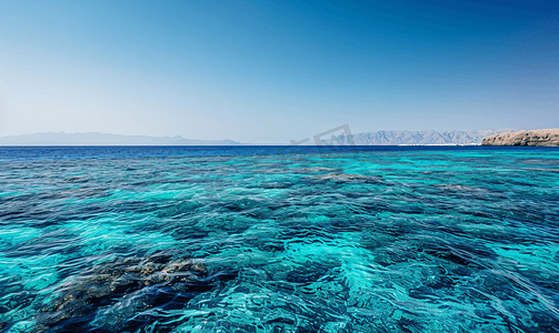 沙姆沙伊赫红海的海景