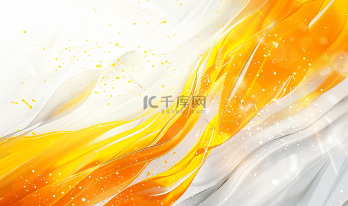牧童骑牛动画背景图片_抽象壁纸光和颜色动画图像黄色、白色、橙色和灰色
