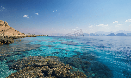 沙姆沙伊赫红海的海景