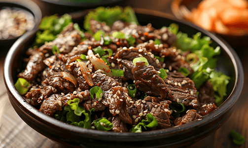 韩式芝麻烤牛肉