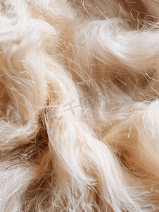 全屏米色羊毛纤维结构作为背景