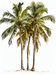 三棵椰子树