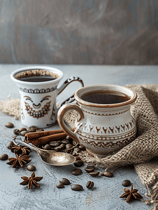 茶壶和咖啡