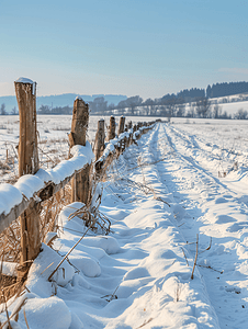 雪道农业农业综合企业的防护屏障