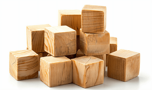 木制积木木质立方体积木