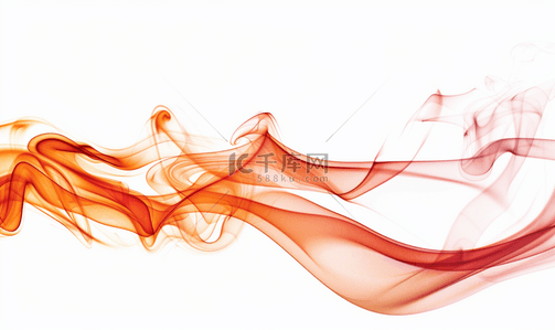 爆炸背景红色背景图片_白色背景上的火和烟