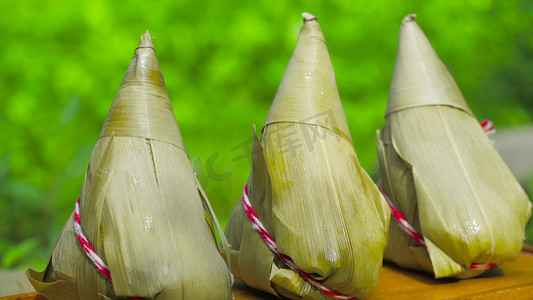 实拍粽子端午节节日美食传统节日实拍素材