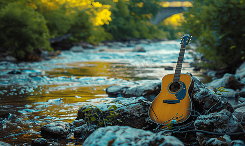 音乐与河流的完美结合