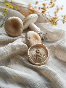 蘑菇帽棉线刺绣工艺