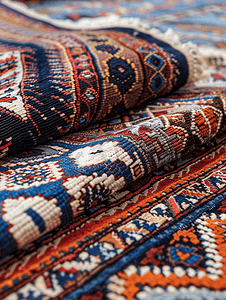 制作传统类型的地毯和地毯