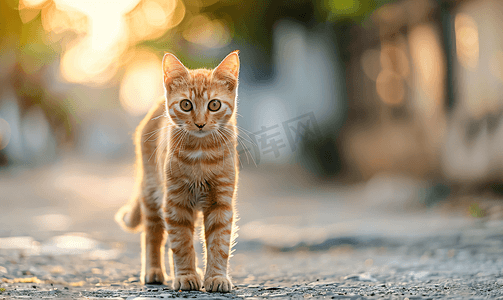 街上的流浪猫