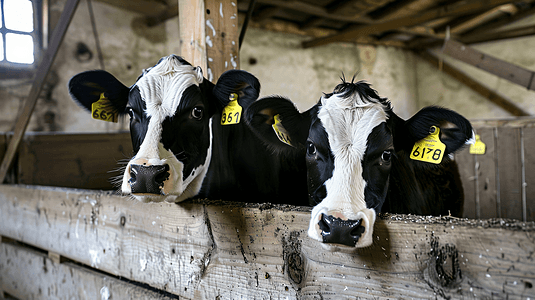 农场养殖的奶牛摄影19