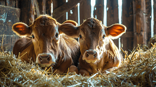 农场养殖的奶牛摄影22