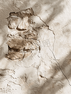 岩石抽象中性米色墙壁背景