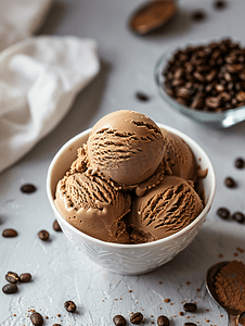 巧克力咖啡马斯卡彭冰淇淋