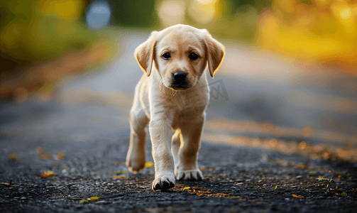 禁止幼犬散步