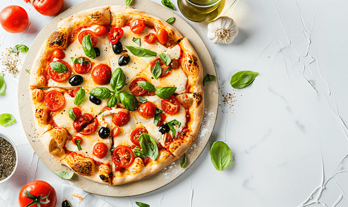 健康花椰菜披萨