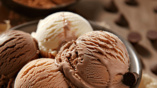 奶油巧克力冰淇淋球11