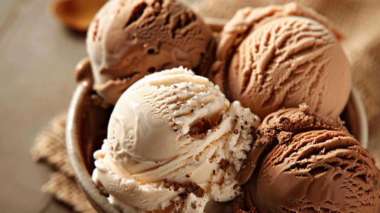 奶油巧克力冰淇淋球12