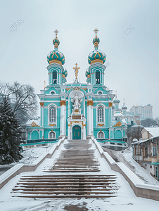 乌克兰基辅圣安德鲁教堂