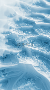 清凉夏天蓝色冰质感纹理图片