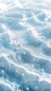 清凉底纹背景图片_清凉夏天蓝色冰质感纹理设计图