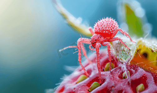 草莓上的红蜘蛛