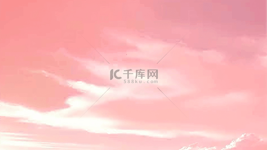 七夕梦幻粉色云朵背景图片