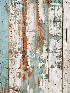 摇滚墙摄影照片_油漆剥落的老式木背景
