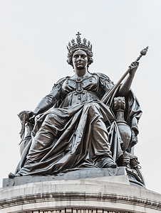 伦敦维多利亚纪念雕像