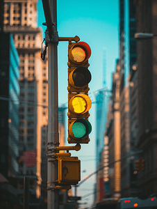 纽约禁止步行交通灯
