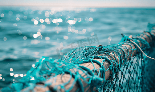 海边的渔网